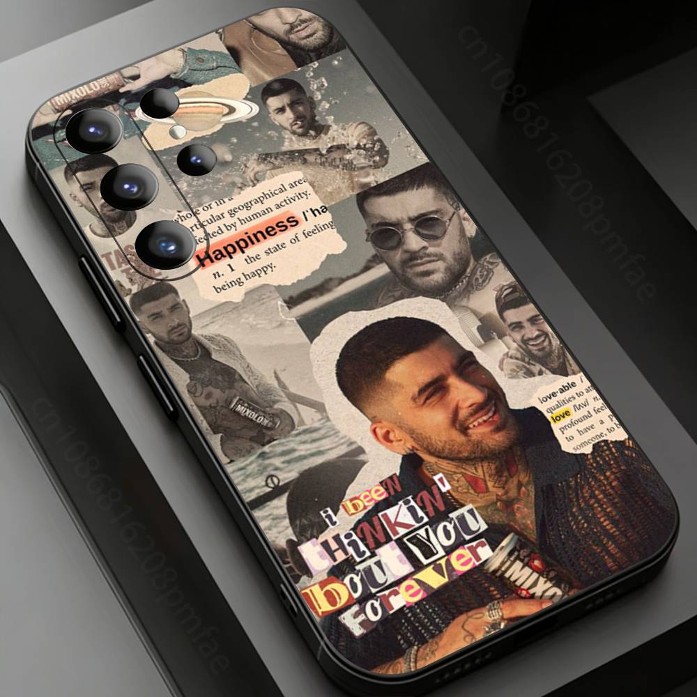 Чехол для телефона Singer Z-Zayn M-Malik для Samsung Galaxy S20,23 Ultra S24,22 Plus S25,26,21FE TPU Чехол