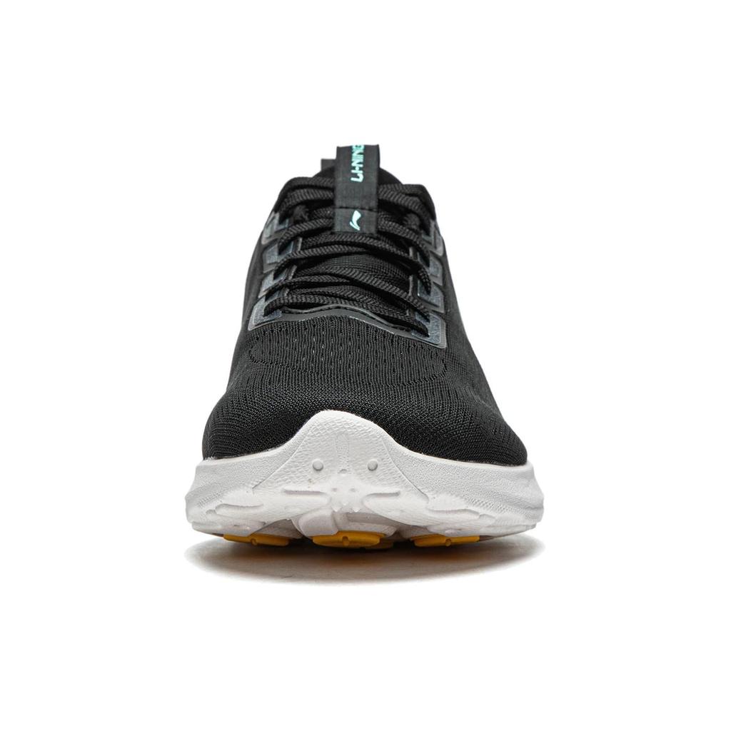 Li Ning Qingyi Амортизирующие Нескользящие Износостойкие Легкие Низкие Беговые Кроссовки Мужские Черные ARSU015-2