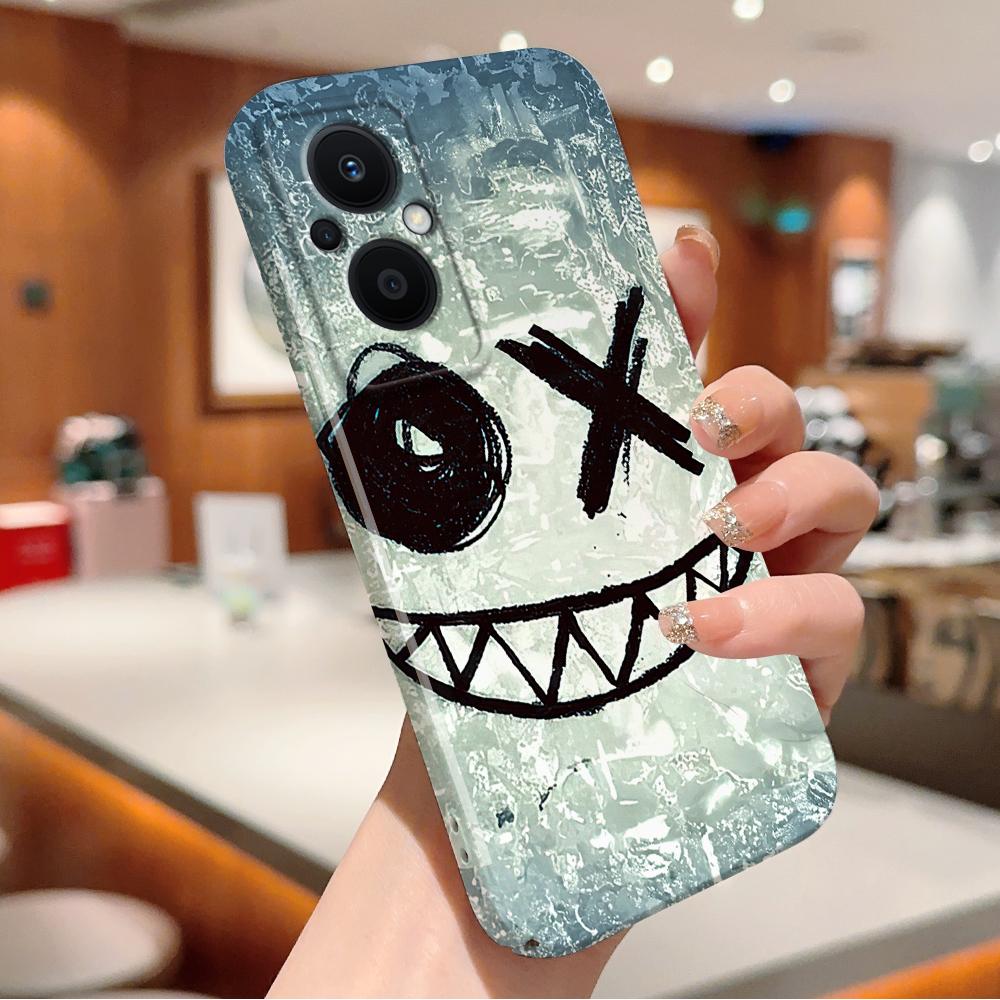 Все включено Пленка Чехол для телефона Мультяшный Модный дизайн Жесткий Чехол Полная защита Защита камеры для OPPO A60 A96 Reno12 Realme C53 C75