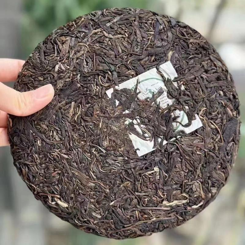 357г Чайный пирог Юньнань Аэгд Пуэр 2009 г. Mansong Raw Puerh Старый чай Аутентичный Пуэр