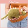 Cute Green Sterrholophus Marsh Plush Toy Doll For Children Gift And Decor Room