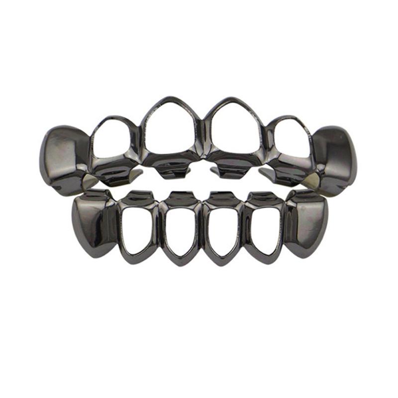 Горячий! Позолоченное модное ажурное украшение на зубы (грилзы) для