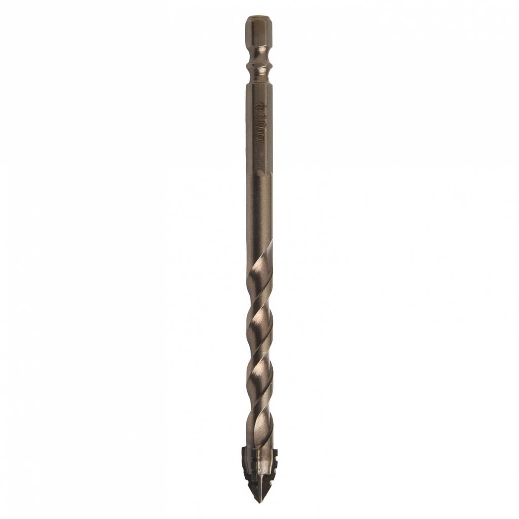 Треугольные биты из вольфрамовой стали обеспечивают стабильность при сверлении твердых поверхностей