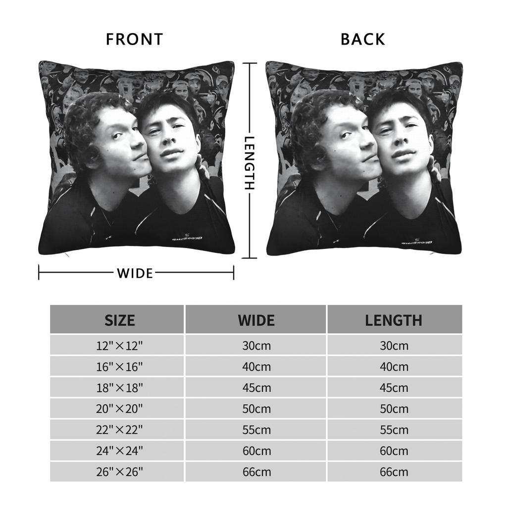 Подушка с подогревом 'Heated Rivalry' Чехол для подушки Холландер Розанов Мягкий чехол для подушки Ретро Модный чехол для подушки на стул Диван Домашний декор