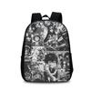 One Piece School Backpack For Children With Lightweight Nylon Material And Cartoon Pattern For School Use