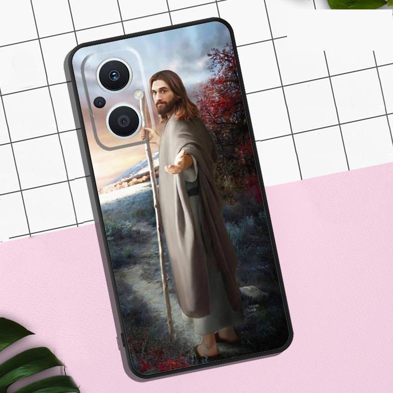 Divine Mercy Jesus Case For OPPO Reno 13F 12F 11F 8T 7 8 10 11 12 13 Pro OPPO Find X8 X6 Pro X3 X5 Lite Cover
