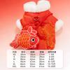 Winter Dog Vest Chinese Style Warm Fleece Pet Coat Small Medium Large Dogs