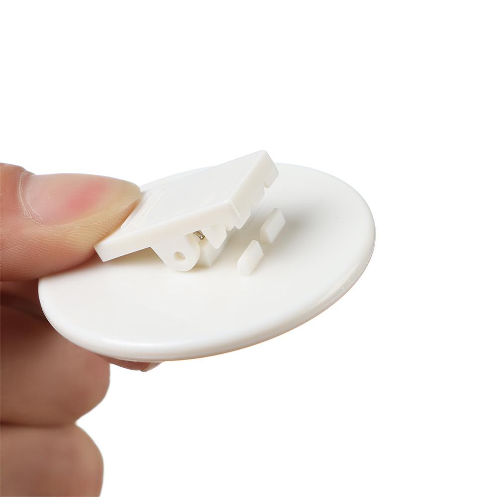 1pcs New Splash Guard Seamless Windproof Fixing Clip Self Adhesive Shower Curtain Clips