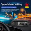 ELING Многофункциональный дисплей GPS-спидометр с напоминанием об усталости при вождении, сигнализацией превышения скорости, отображением времени, высоты, с солнечной зарядкой, для лодки, автодома