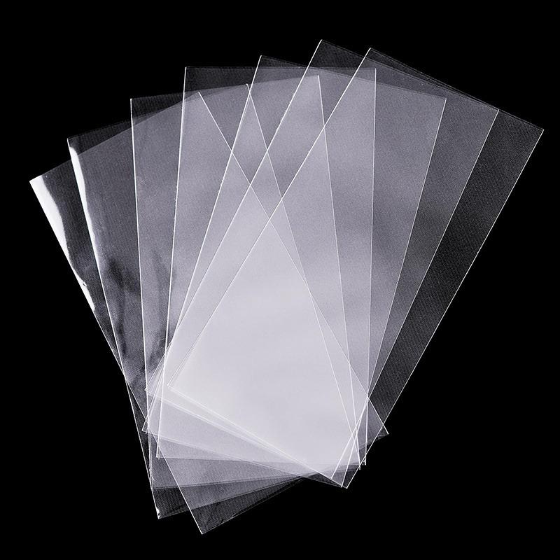 100 Pcs Clear Paper Money Holder Currency Collection Sleeves Paper Money Sleeves Bill Protector Bag Display Case Album Banknotes