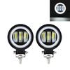 3Inch Universal Motorcycle Headlight Led Fog Mini Spot Lights Angel Eyes 20W Lenses for Scooter Atv Moto Accessories Lamp.
