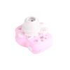 Children Camera Bubble Machine Braces Design Outdoor Soap Blow Bubbles Toys with Light Music
