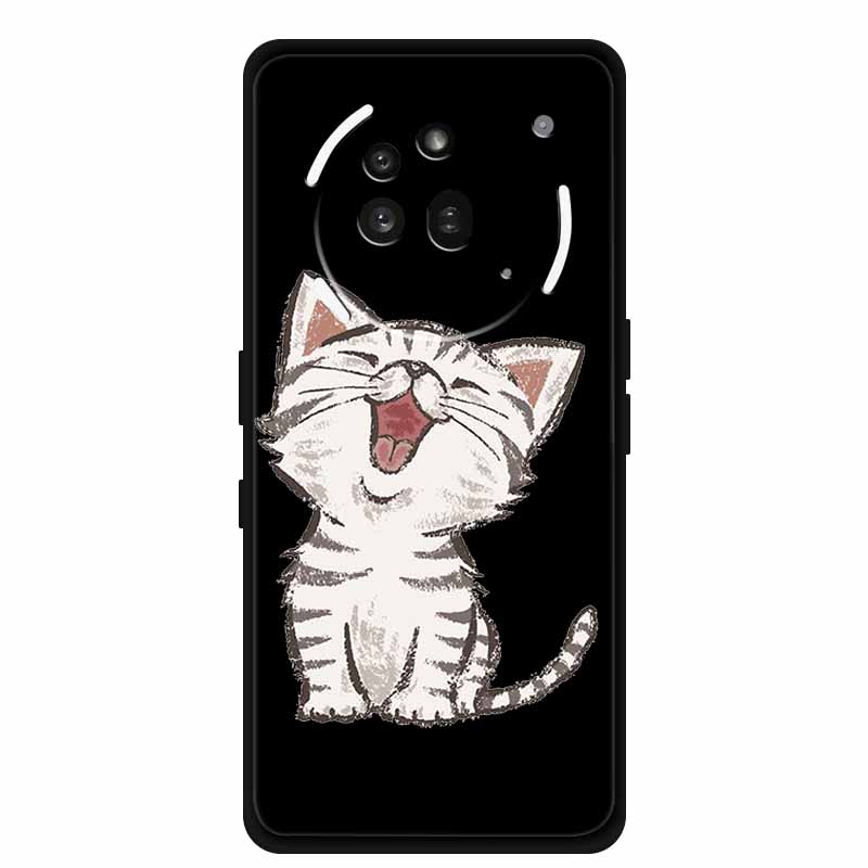 Чехол из ТПУ для Nothing Phone 3A Pro Чехол 3 A Pro Funda Мягкая Черная Силиконовая Задняя Крышка Для Nothing Phone3A Pro Чехлы Coque Мультяшный