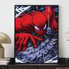Full Round Diamond Painting Spider-man Climbing The Wall Art Rhinestone Picture Mosaic DIY 5D Cross Stitch Embroidery Home Decoration