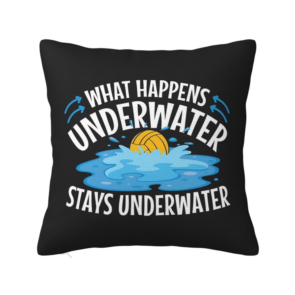 Water Polo Square Pillowcase Cushion Cover Pillow Case Throw Pillow Cover for Home Sofa Living Room