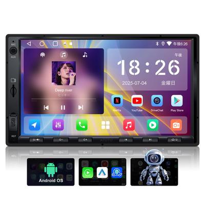 ATOTOZONE A5 Android 2DIN Дисплей Автомобильная Навигация Беспроводной CarPlay Android Тетеринг DSP Зеркало HD AI OTA Сертифицированное Аудио, 7-дюймов