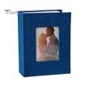 Slip-in Photo Album Linen Cover 50 Pages 100 Pockets 4x6-Inch Wedding Travel Baby Shower Kids Family Anniversary Picture Collection Book