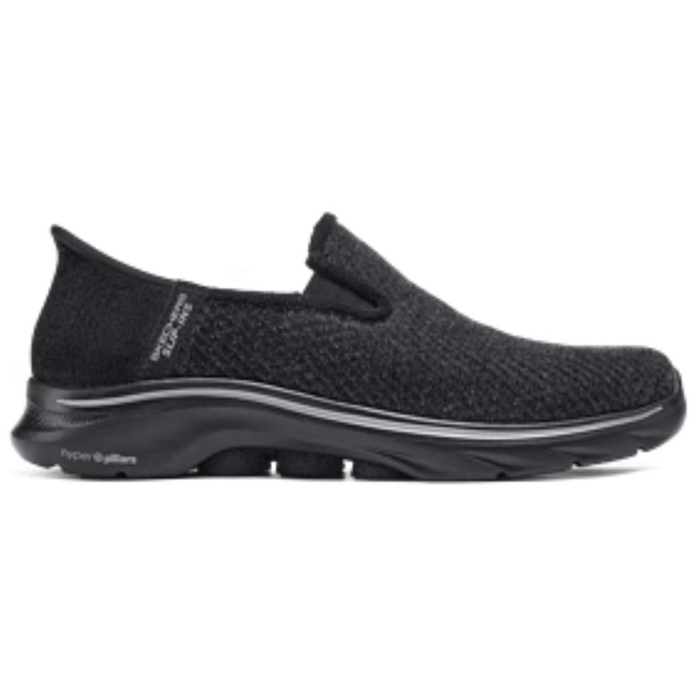 Skechers Go Walk Удобные повседневные кроссовки с низким верхом Женские кроссовки Черный 125256-BBK