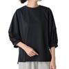 High Quality Sleeve Loose Clean For Summer Clothes [Z8two] Women's T-shirts, Tops, Chiffon, 3/4 T-shirts, Embroidered, Soft, Fit, Tops, Breathable,