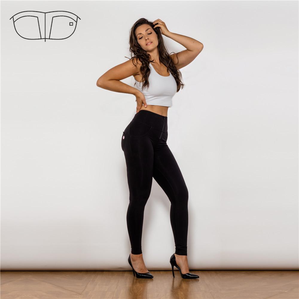 Shascullfites Черные женские леггинсы с высокой талией Melody, колготки с подъемом ягодиц, эластичная одежда для йоги в четырех направлениях