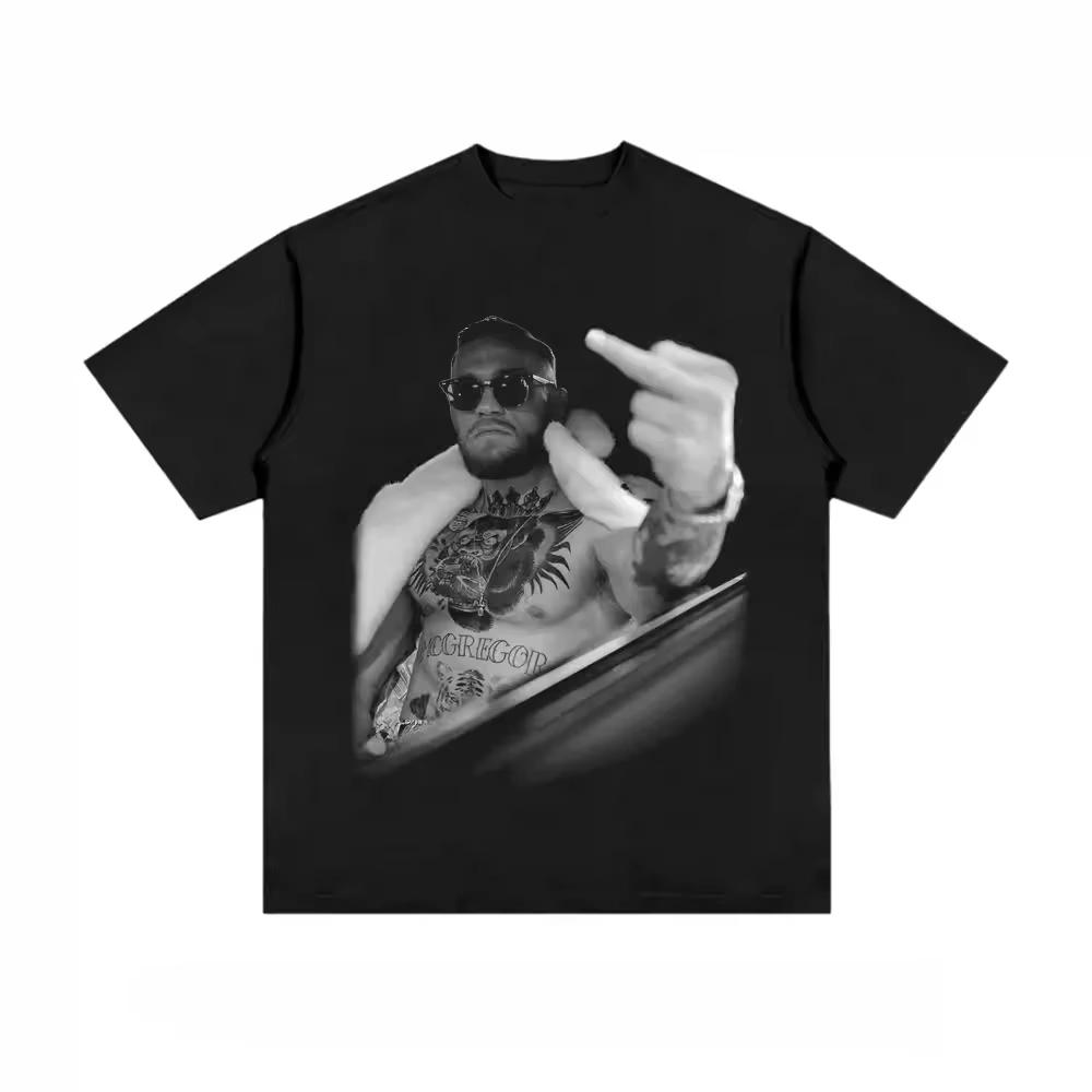 UFC Star Printed Cotton Tee 2026 New Y2k Fashion Style Unisex Unisex Unisex Casual Summer Streetwear Short Sleeve Tops