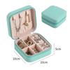 Portable Jewelry Box Jewelry Organizer Display Travel Jewelry Case Boxes Leather Storage