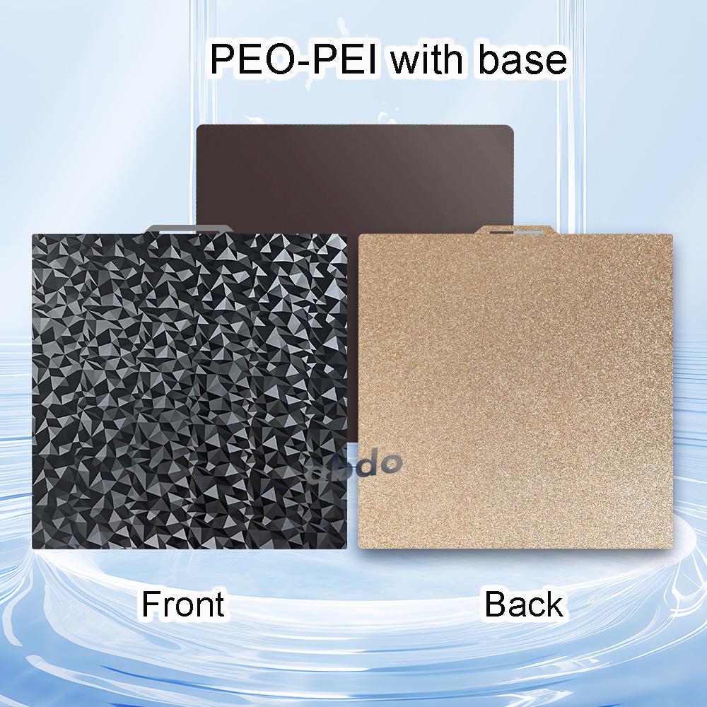 Магнитная платформа для печати PEI PEO PEY PET для 3D-принтера CR10 CR10S, лист пружинной стали для Artillery Sidewinder x1 x2, 310x310 мм