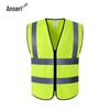 Светоотражающий сигнальный жилет Ansell флуоресцентного зеленого цвета