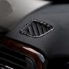 Car Styling Carbon fiber interior button panel Decoration Cover Trim Sticker frame For BMW 3 Series F30 3gt F34 F32 Accessories