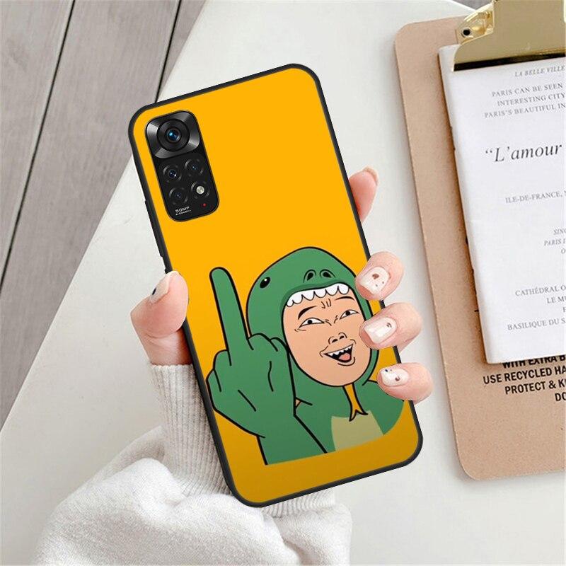 Забавный онлайн-чехол с персонажем мультфильма для Xiaomi Redmi 9 10 9C 10A 10C, чехол для Redmi Note 7 8 9 10 11 Pro 8T 9S 10S 11S
