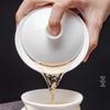 HANDUNYOU 10-Piece Heat-Resistant Glass Teacup Set