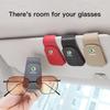 SBNI3 Car Sun Visor Glasses Clip Ticket Card Storage Clamp For Skoda Fabia Superb Yeti Octavia Enyaq Rapid Kodiaq Kamiq Karoq Scala A4