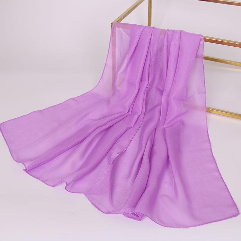 Китайский красный однотонный шифоновый маленький шелковый платок женский маленький подарок, тонкий большой красный подарок на День защиты детей