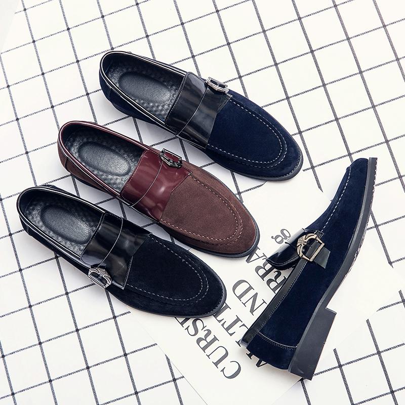 Модная мужская обувь Повседневная Оригинальные мокасины Slip on Дизайнерская модная брендовая остроносая клубная роскошная одежда для вождения Социальные мужские мокасины