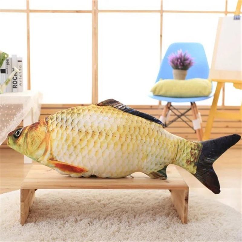 Simulation Carp Plush Toys Staffed Soft Animal Fish Plush Creative Sofa Pillow Gift Kids Toy