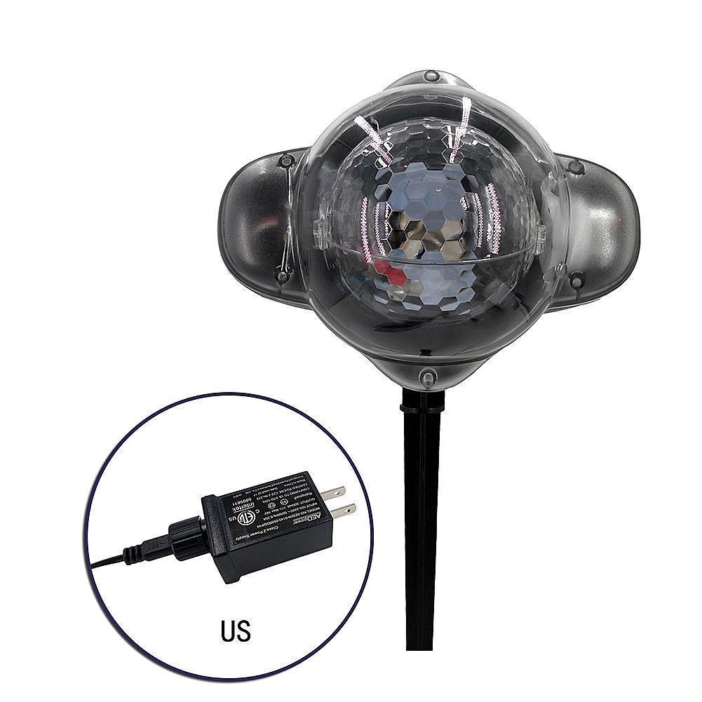 LED Snowflake Projector Christmas Laser Projection Outdoor Indoor Light ST0626