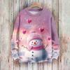 Christmas Sweatshirts For Women Knit Sweater Cute Shirt Fall Crewneck Pullover Tops