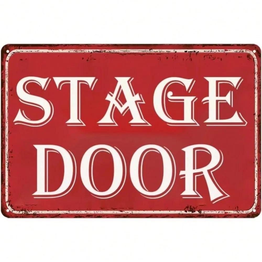 Металлическая табличка "Кинотеатр бренда" 12x8 дюймов, винтажный музыкальный жестяной настенный декор для дома, спальни, бара, комнаты Хэллоуина, подарок