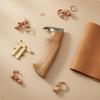 Ручка для DIY из желтого палисандра с уникальной текстурой, материал для рукоделия для хобби, стиль A