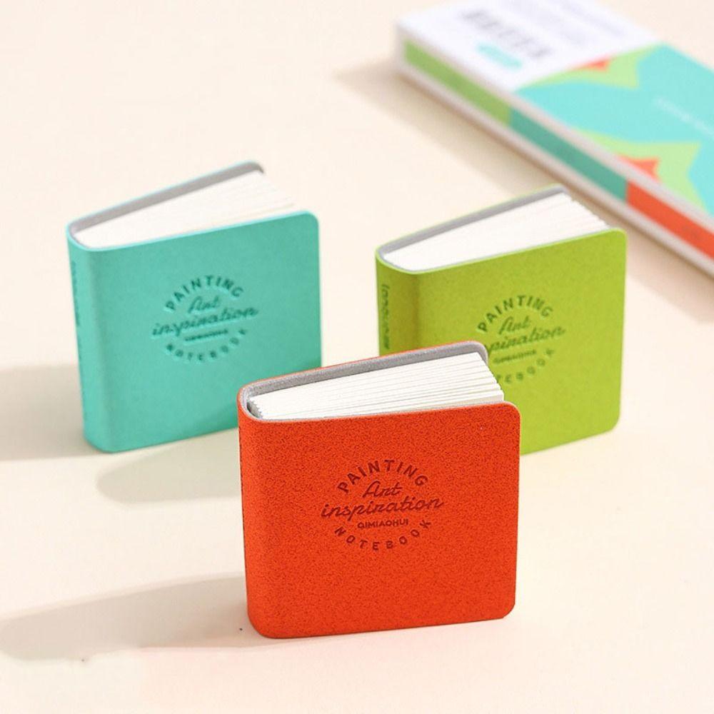3pcs Compact Mini Paintbook Markbook Pocket Picture Book New Portable Pocket Book