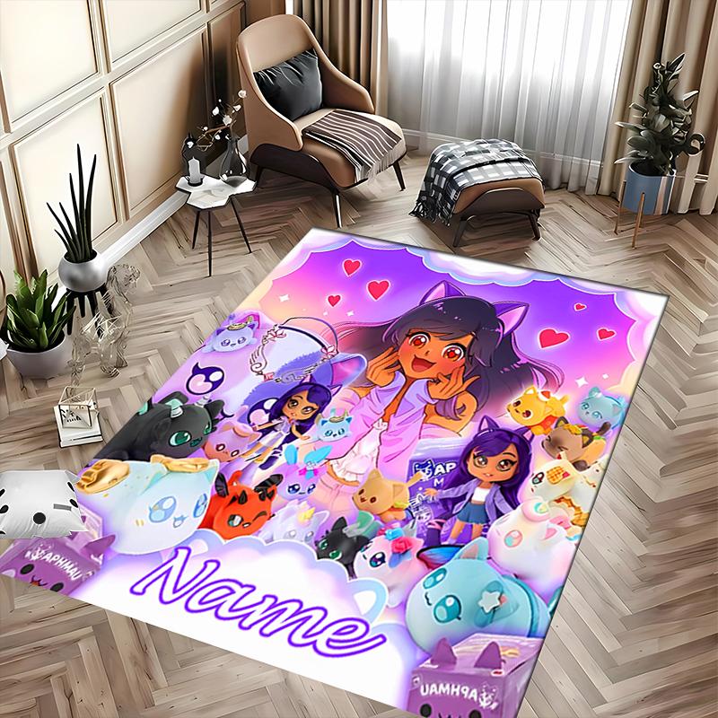 Custom personalization Aphmau Area Rug - Perfect For Kitchen, Bathroom,Laundry Room Decor Large Size Available,Gift All Seasons