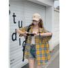 Summer women's fashion hollow short-sleeved women's shirt top
