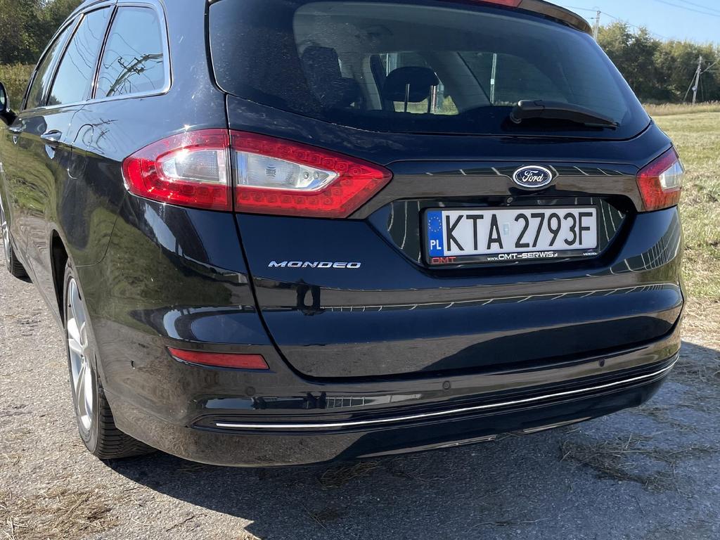 Ford Mondeo Mk5 V CHROME rear bumper trim