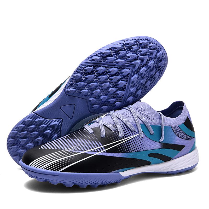 Футбольные бутсы, мужские низкие с короткими шипами, тренировочная обувь для учеников начальной школы, длинные шипы и молодежный искусственный газон