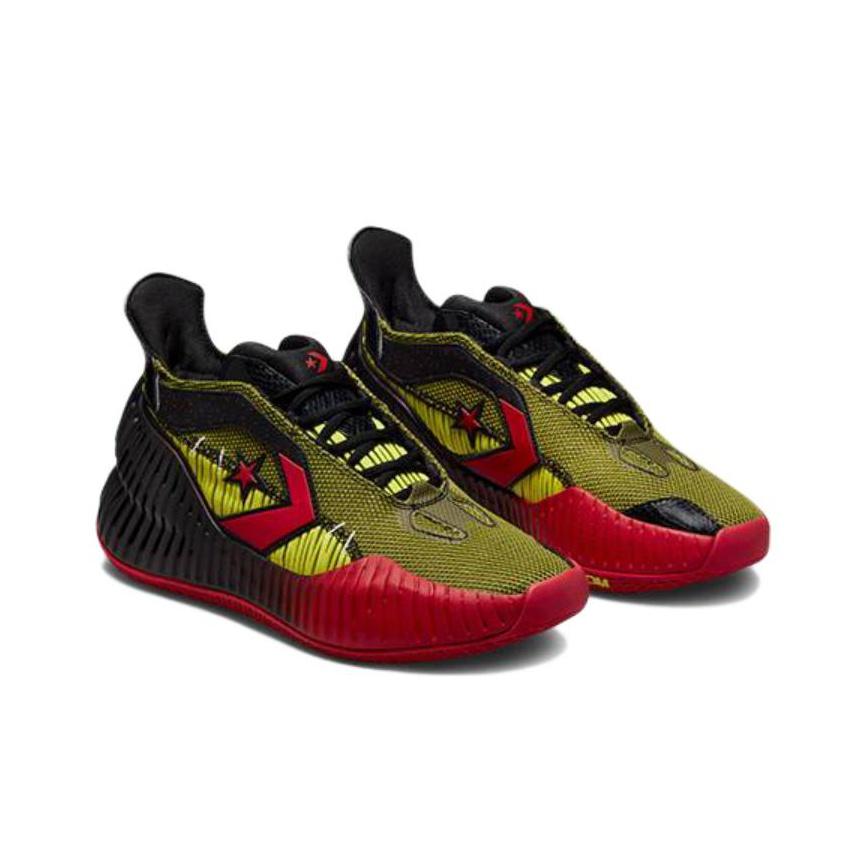 Converse Кроссовки All Star BB Prototype CX Mid Monster Clash Unisex, желтые, черные, лазерно-лимонные, A01242C