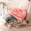 Organic Cotton Baby Blankets Newborn Muslin Swaddle Baby Wrap Gauze Ruffle Blanket Bedding Items Babies Accessories