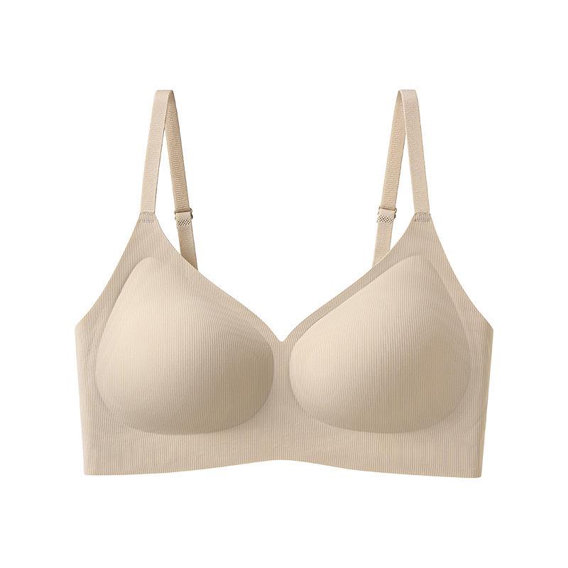 Бесшовный бюстгальтер пуш-ап с резьбой для увеличения маленькой груди: 3D Стерео Чашка, Мягкая Поддержка, Красивый Дизайн Спины