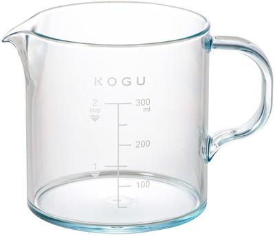 Кофейные принадлежности KOGU Shimomura Planning Небьющийся кофейный сервиз 300 мл [Сделано в Японии] Можно мыть в посудомоечной машине Прозрачный полимер