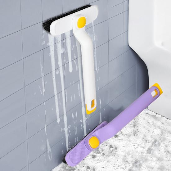 Многофункциональная вращающаяся щетка для чистки щелей с жесткой щетиной, эргономичный дизайн, бытовое использование, щетка для ванной комнаты, инструмент