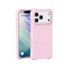 Квадратный противоударный жидкий чехол-волна с магнитом из силикона для iPhone 17 Pro Max